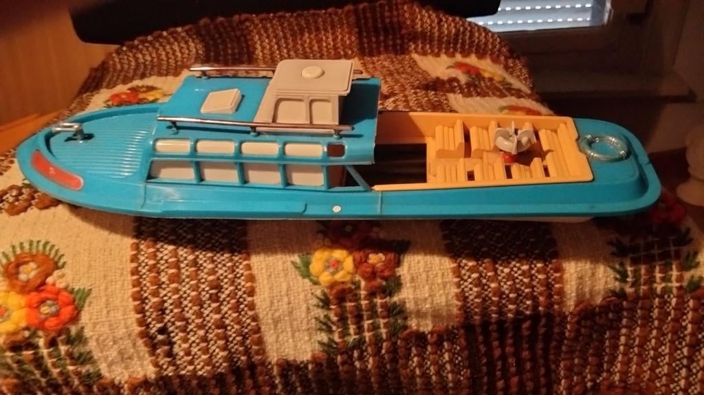 Ancien bateau à vent MS Helgoland en état de marche et en bo, Enlèvement ou Envoi