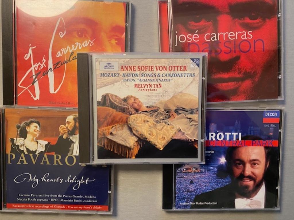 Pavarotti Carreras von Otter, Envoi, Comme neuf, Chant