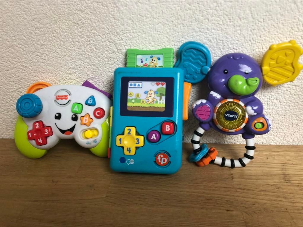 Babyspeelgoed fisherprice en v-tech, Kinderen en Baby's, Ophalen of Verzenden, Gebruikt, 6 maanden tot 2 jaar