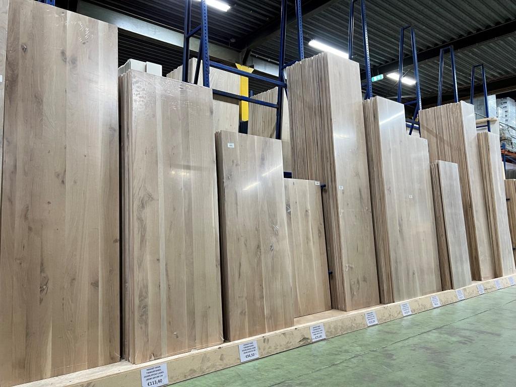 Eiken | Eikenhout | Tafel | Deur | Wandplank | OUTLET, Ophalen, Nieuw, Eiken