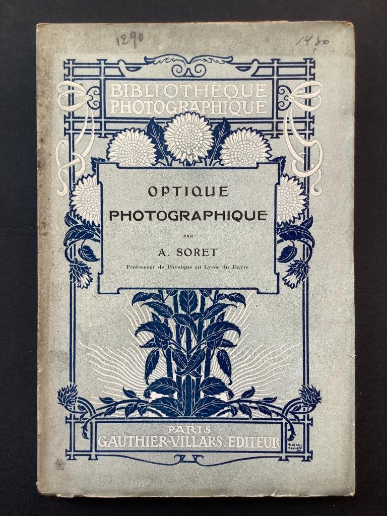 Optique photographique - A. Soret, Enlèvement ou Envoi