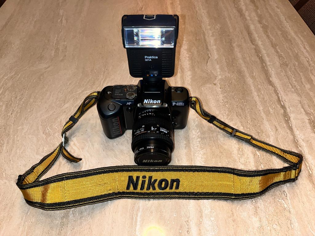 Nikon foto toestel ( F401s / staander / tas  / flits ), Ophalen, 1980 tot heden, Fototoestel