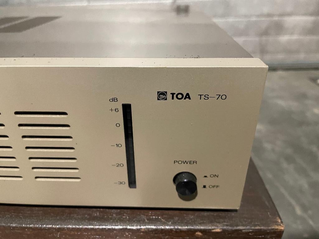 TOA TS-70 conferentiesysteem (vintage) met 21 posten, Audio, Tv en Foto, Ophalen, Gebruikt, Overige systemen, Overige merken