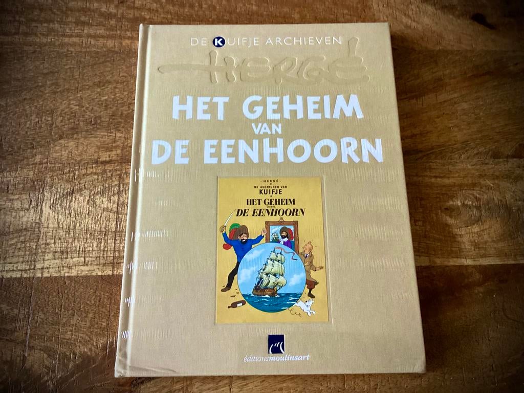 🗯️ Kuifje 👁️‍🗨️ Het geheim van de eenhoorn 📒 Geseald, Verzamelen, Ophalen of Verzenden, Kuifje, Zo goed als nieuw