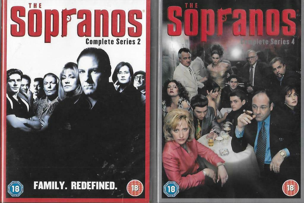 THE SOPRANOS SERIE 2 EN 4, Cd's en Dvd's, Vanaf 12 jaar, Ophalen of Verzenden, Maffia en Misdaad