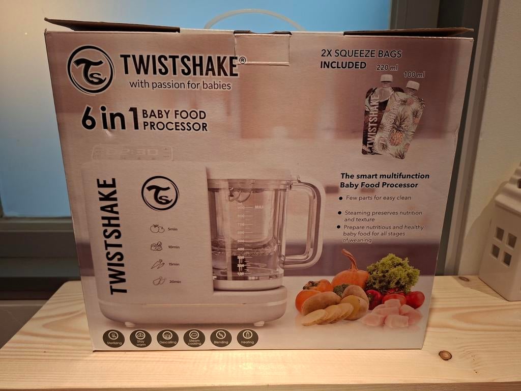 Twistshake 6 in 1 foodprocessor, Ophalen