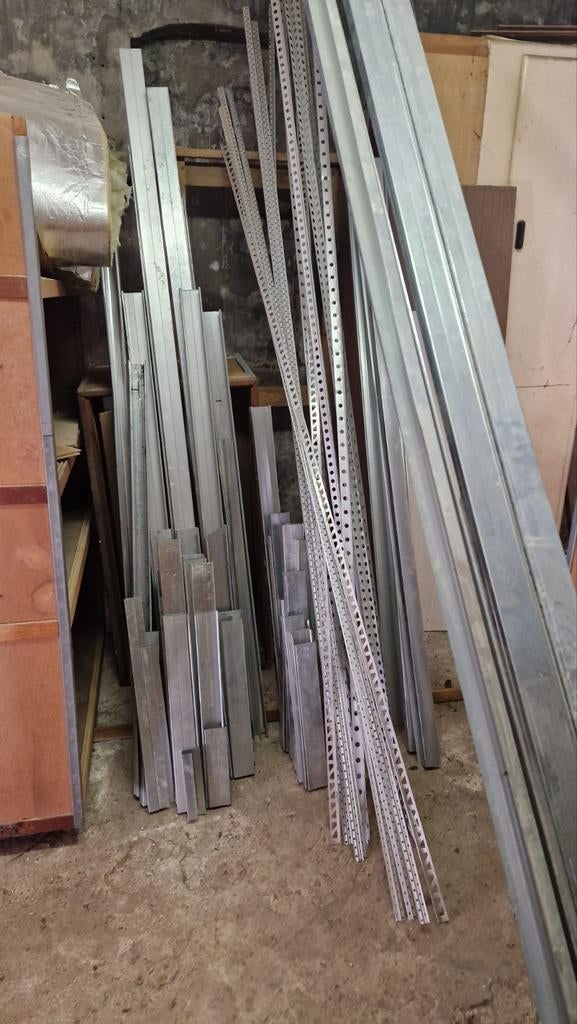 Cornières de plafonnage, Enlèvement, Neuf, Aluminium