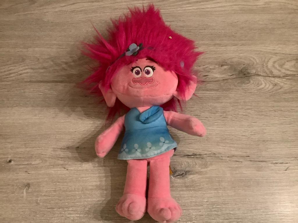 Trolls Poppy pluche character (40 cm), Verzenden, Zo goed als nieuw, Overige typen