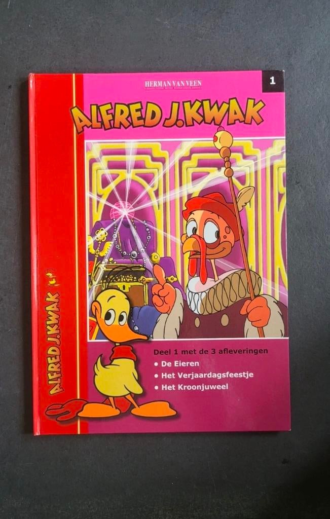 Stripverhaal- Alfred J. Kwak – Deel 1, Boeken, Eén stripboek, Ophalen of Verzenden, Herman van Veen, Zo goed als nieuw