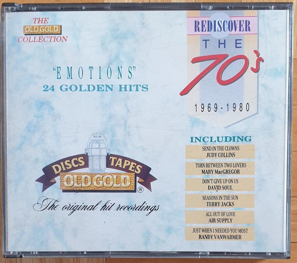 2CD Rediscover the 70's - Emotions, Enlèvement ou Envoi, Utilisé