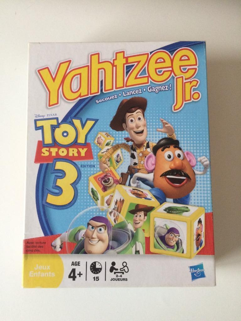 Yahtzee junior Toy Story 3 - jeu complet, Enlèvement, Comme neuf