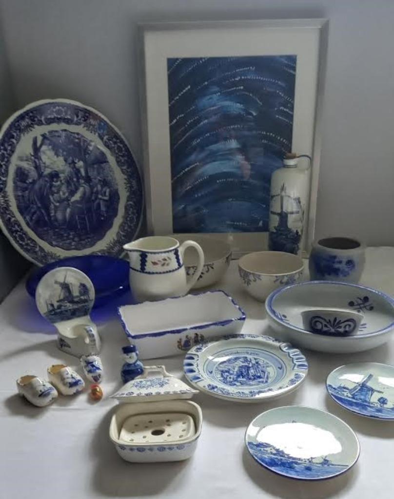 delfts blauw decoratie, Ophalen of Verzenden