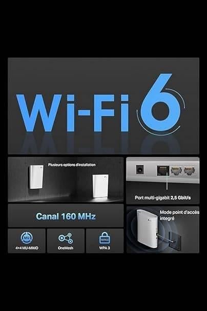 TP-Link |  WiFi 6 | versterker | GRATIS LEVERING, -, -, Nieuw, TP-Link