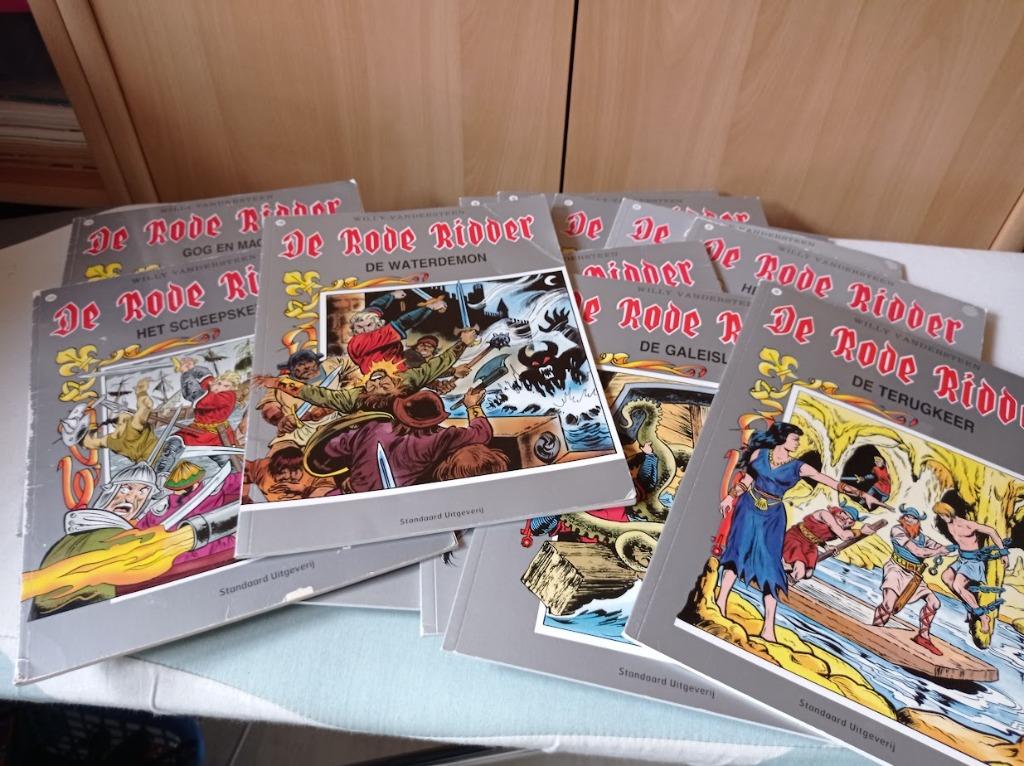 strips rode ridder, Ophalen, Gelezen