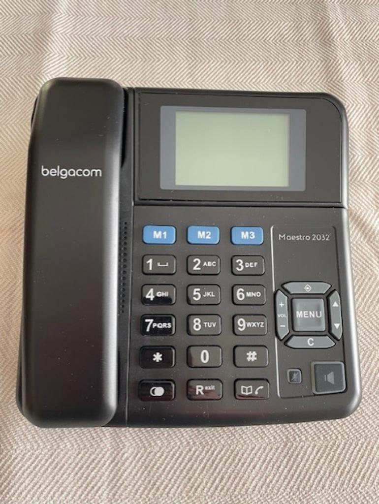 Telephone fixe Belgacom, Telecommunicatie, Telefooncentrales, Ophalen of Verzenden, Zo goed als nieuw