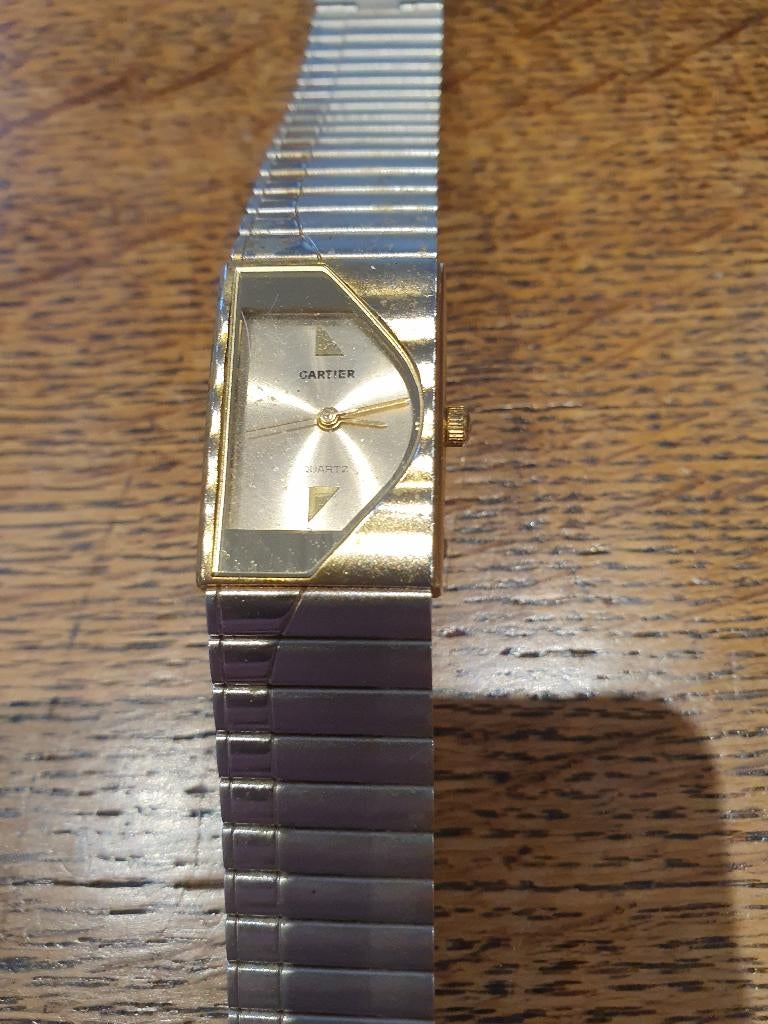 Montre Cartier femme 198850, Enlèvement, Utilisé, Montre-bracelet, Autres marques