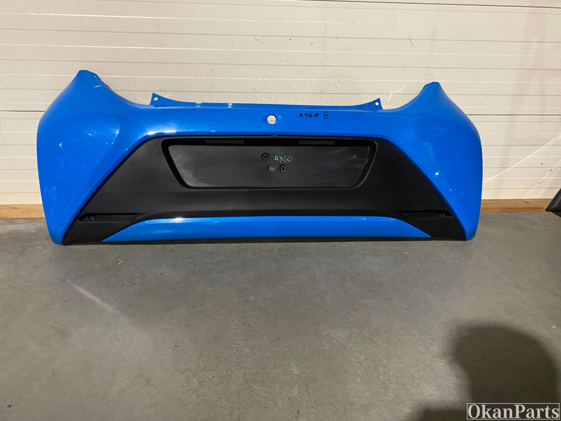 Pare-chocs arri re Toyota Aygo 52159-0H06, Utilisé, Arrière, Toyota, Pare-chocs