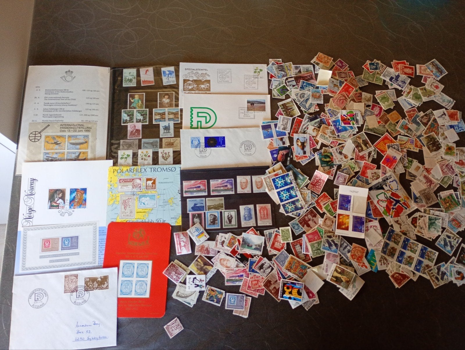 M15) mooie partij postzegels Noorwegen, Ophalen of Verzenden