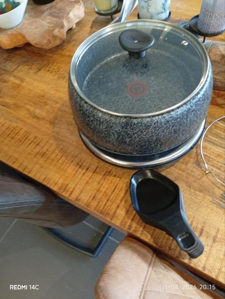Kaas, fondue en gourmet stel 3 in 1 tefal nieuw, Ophalen
