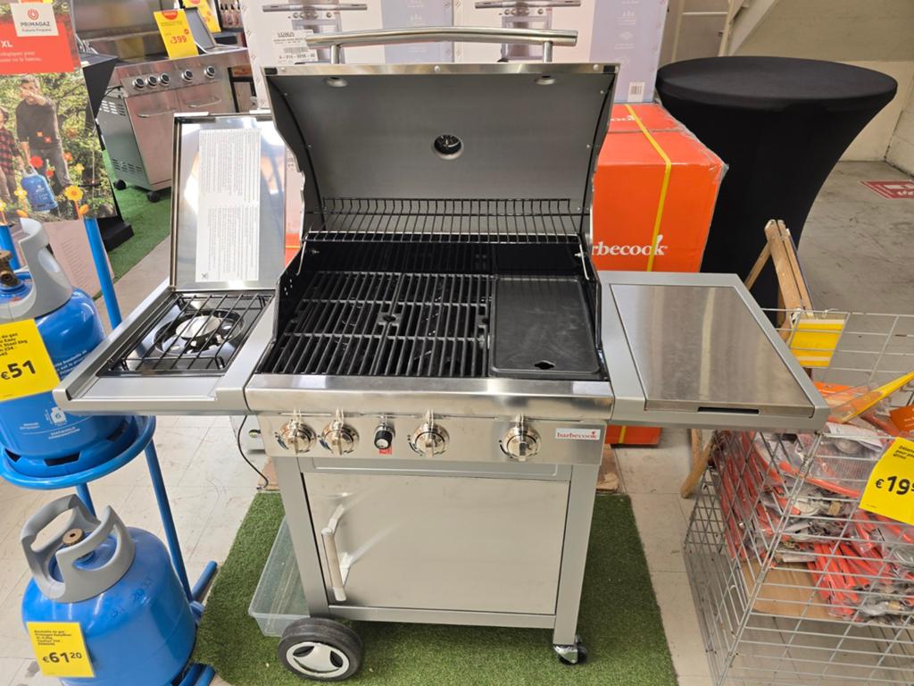 Barbecue au gaz