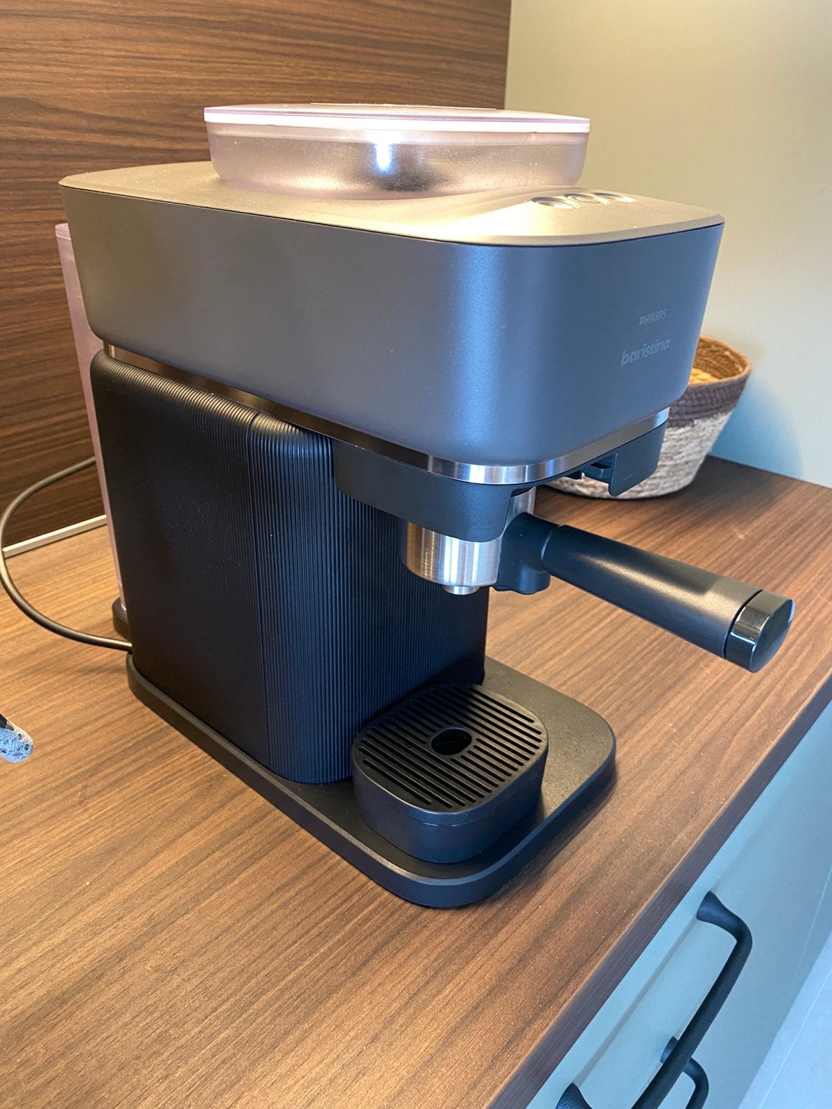 Philips baristina koffiemachine, Elektronische apparatuur, Koffiezetapparaten, Ophalen, Zo goed als nieuw, Koffiemachine