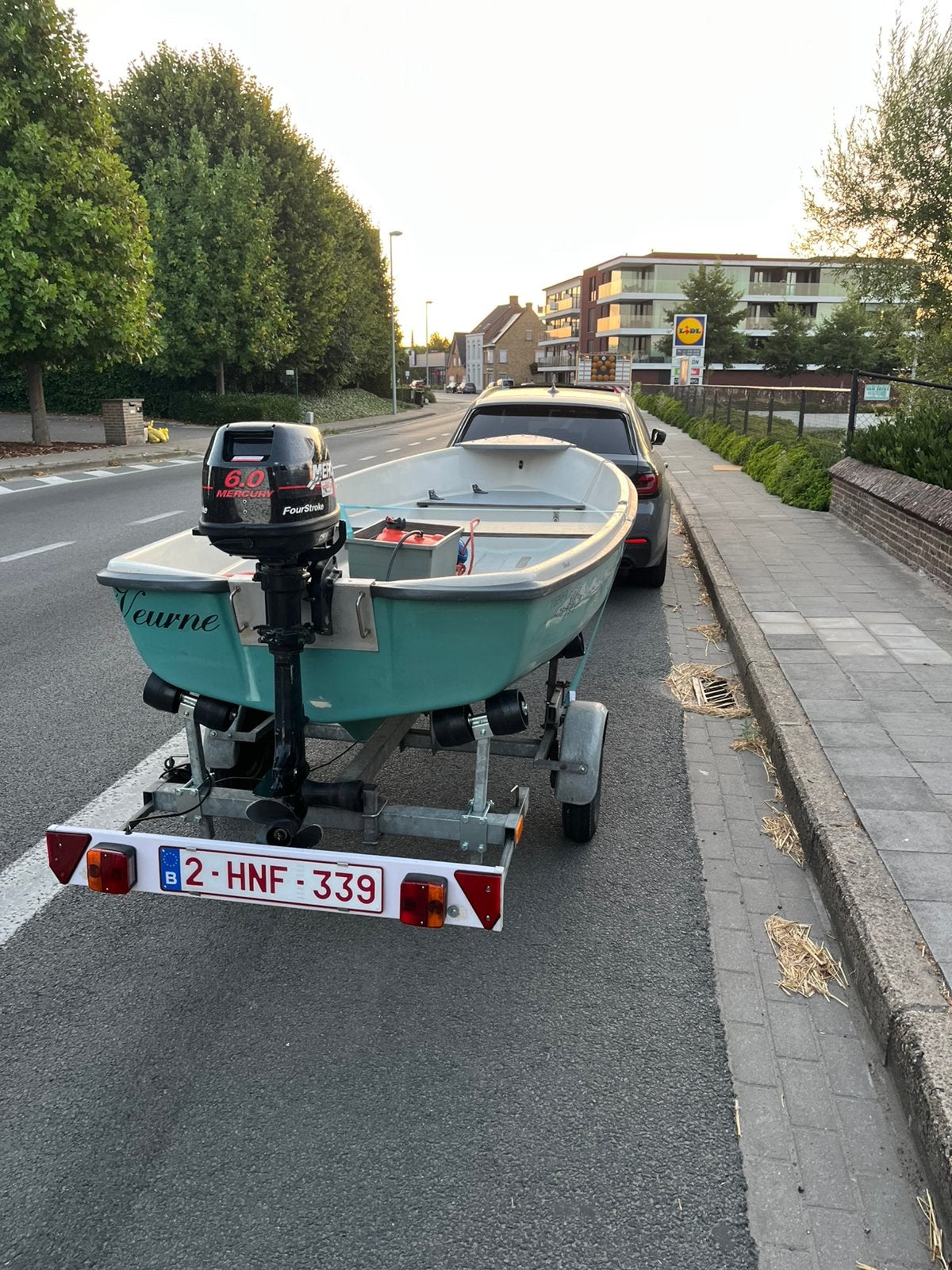 Motorbootje 6pk all inclusief, Watersport en Boten, Ophalen, Zo goed als nieuw