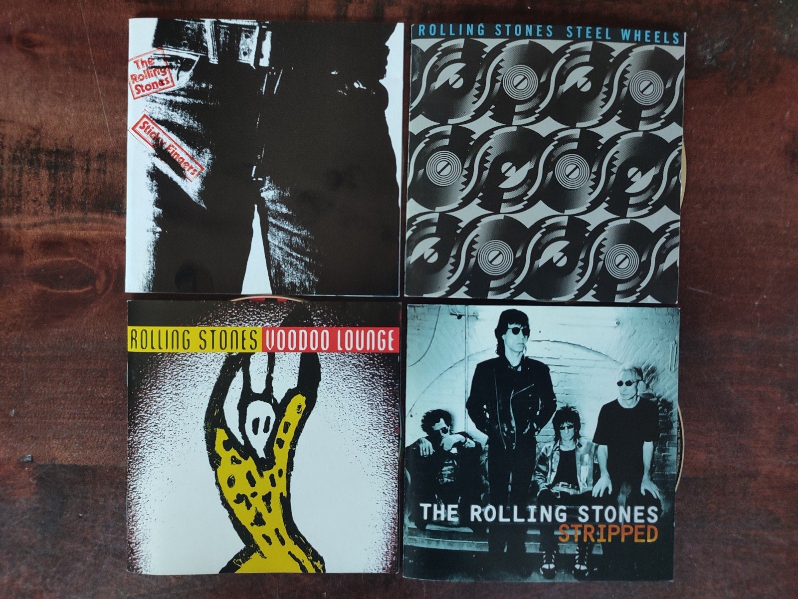 4x CD : ROLLING STONES (CD + incrustation, sans boîte/dos), Enlèvement ou Envoi, Comme neuf
