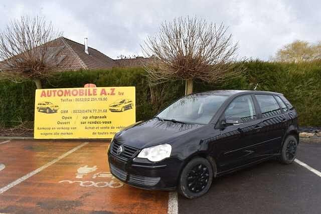 Volkswagen Polo 1.4i Comfortline Airco ***DESTOCKAGE/B2B***, Zwart, Bedrijf, Traction-control, Euro 4