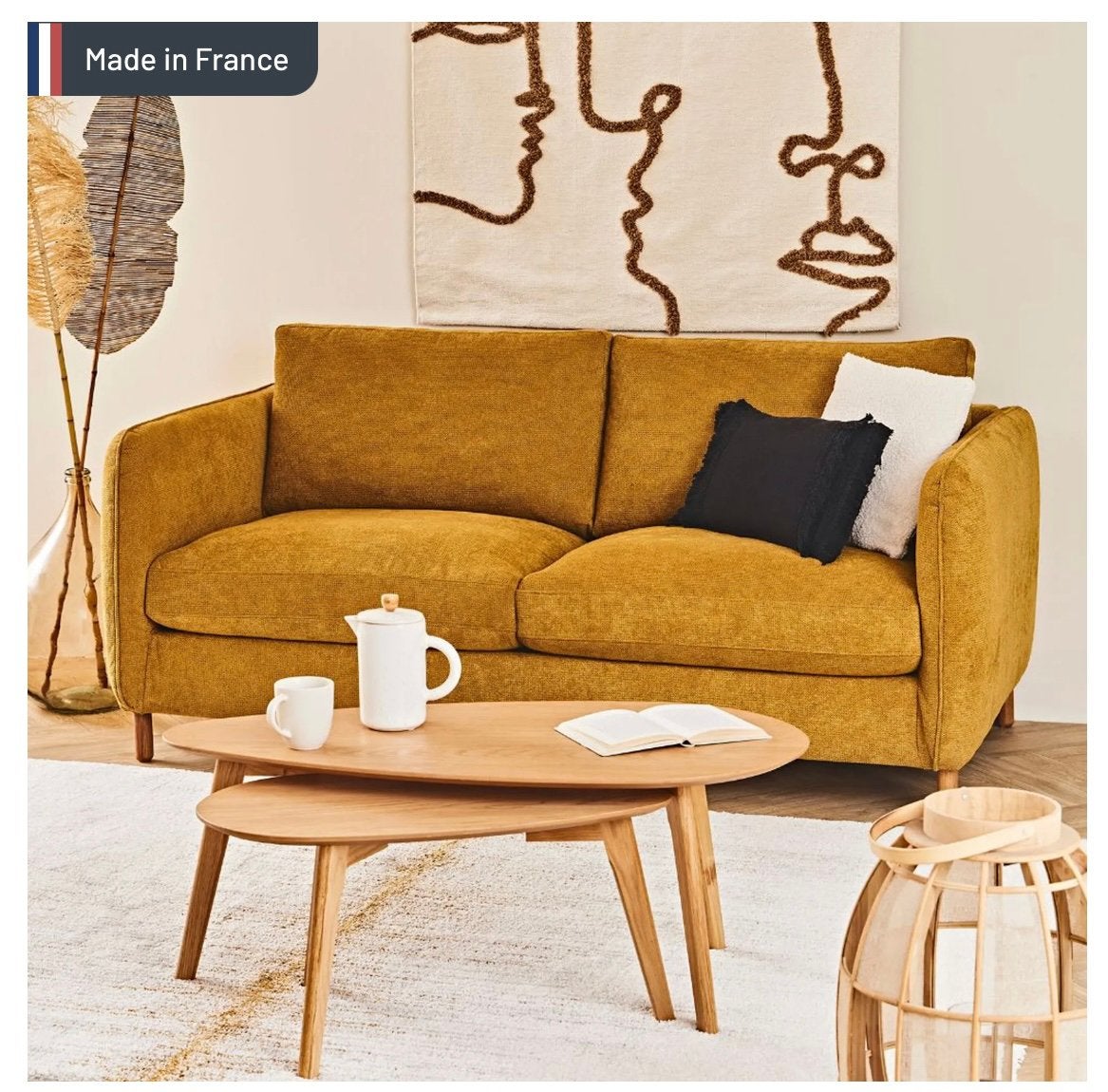 Sofa, Gebruikt, 150 tot 200 cm, Tweepersoons, 75 tot 100 cm