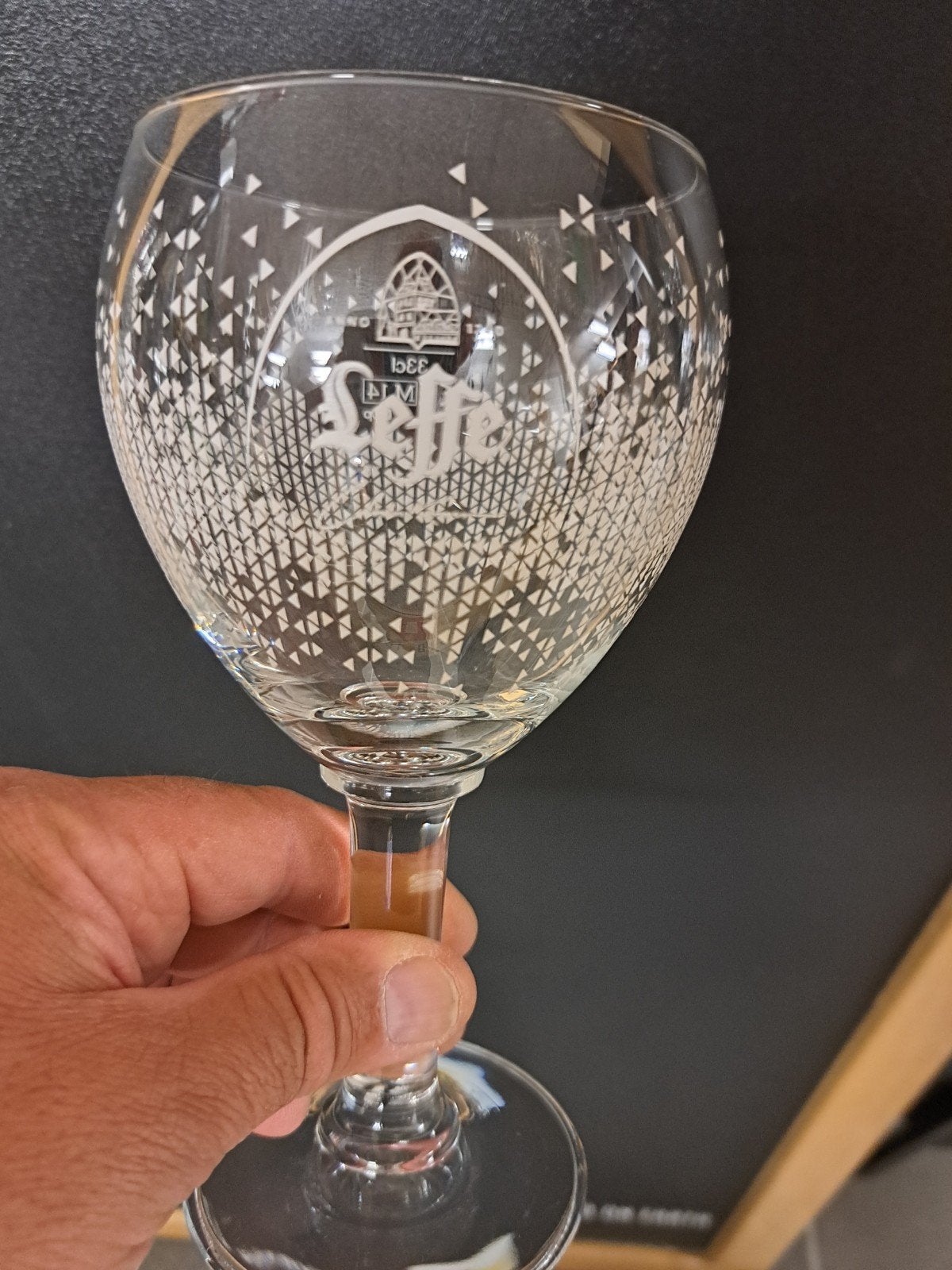 Leffe glas, Verzamelen, Ophalen of Verzenden