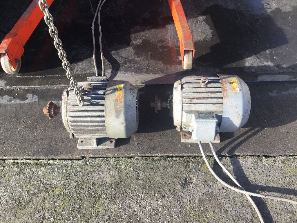 Sterke elektro 3 face motor, Bricolage & Construction, Enlèvement, Utilisé, Moteur électrique