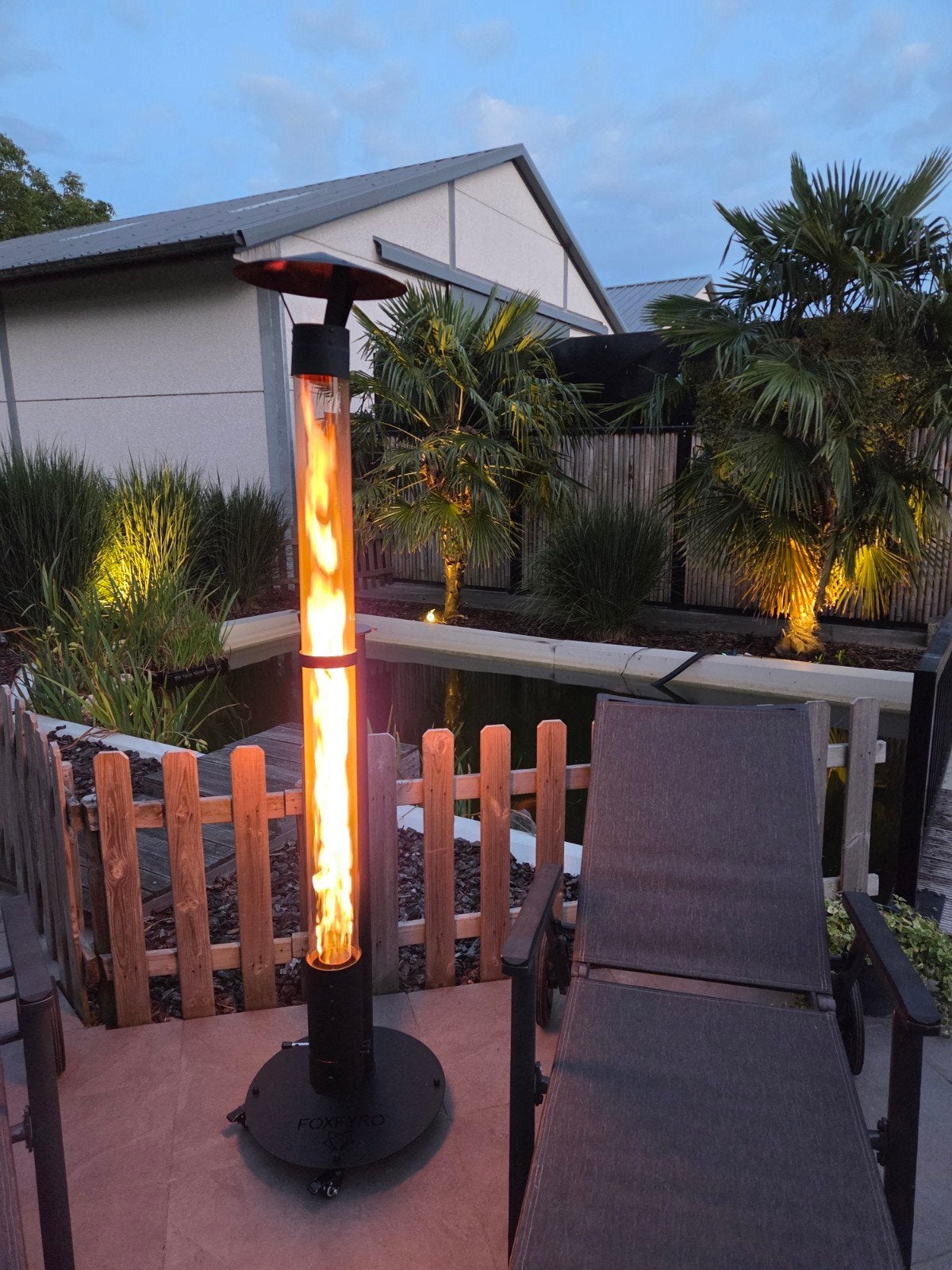 pellet terras verwarmer, Tuin en Terras, Ophalen of Verzenden, Nieuw, Vloer, Draaibaar