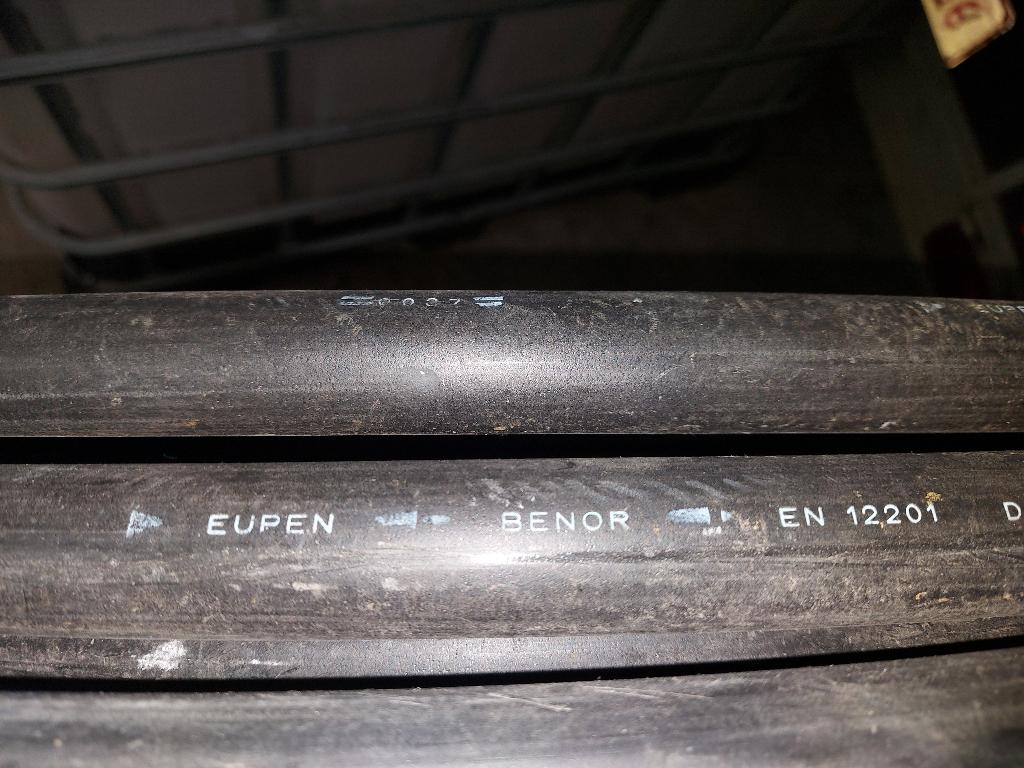 tuyau, Bricolage & Construction, Neuf, Inox, 6 mètres ou plus, Autres types