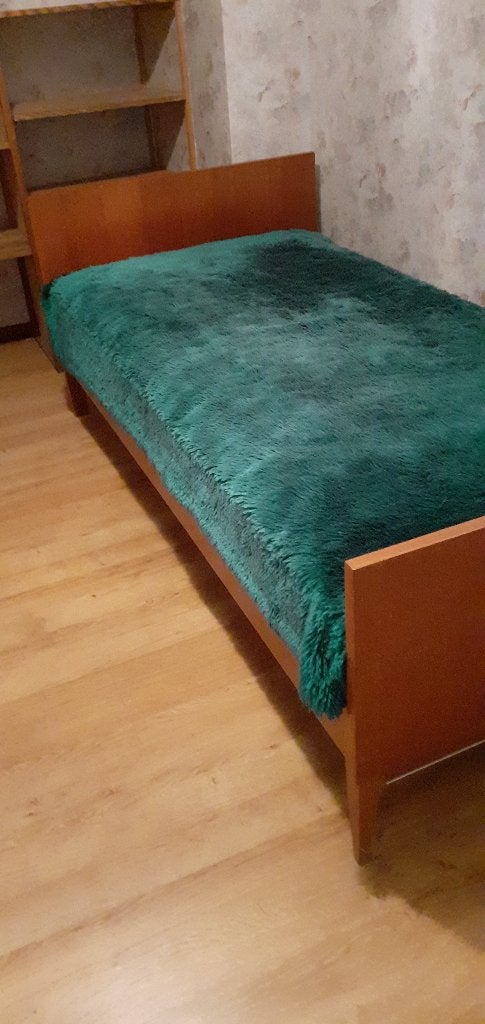bed 1-persoon vintage, Huis en Inrichting, Ophalen, Gebruikt, 90 cm, Eenpersoons