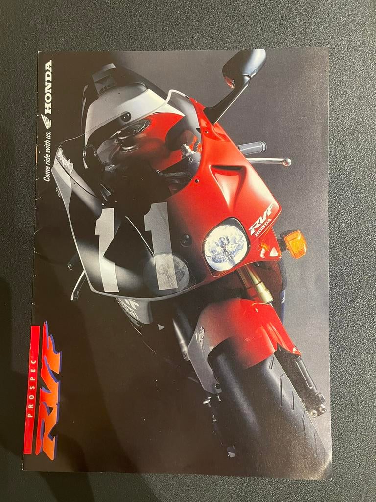 Brochure honda RVF nc35, Ophalen, Zo goed als nieuw