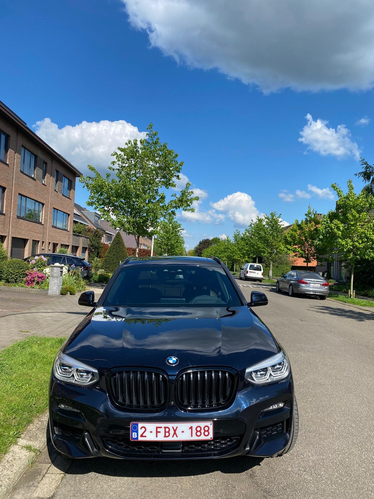 BMW X3 xDrive30e PHEV – Plug-in Hybrid – Automaat, Auto's, Automaat, 4 cilinders, Blauw, Leder