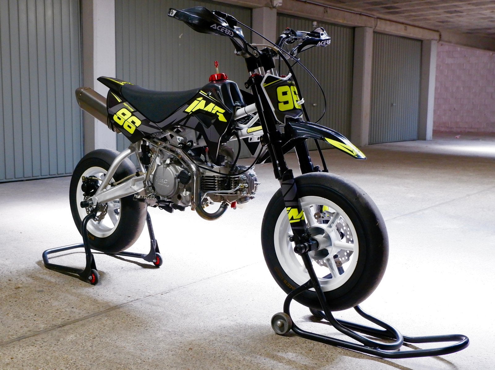 Imr corse pitbike, Vélos & Vélomoteurs, Mini Bikes, Midi Bikes & Pit Bikes, Comme neuf, Pit Bike, Frein à disque, Enlèvement