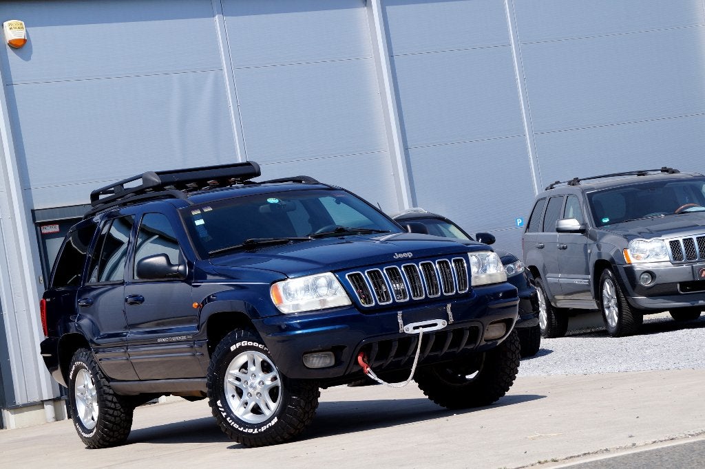 Jeep Grand Cherokee 4.0i offroad _LPG _Utility _Garantie, Auto's, Automaat, Zwart, Leder, 4x4