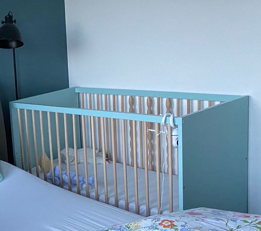 Babybed met lade en matras, Ophalen, Gebruikt, Matras