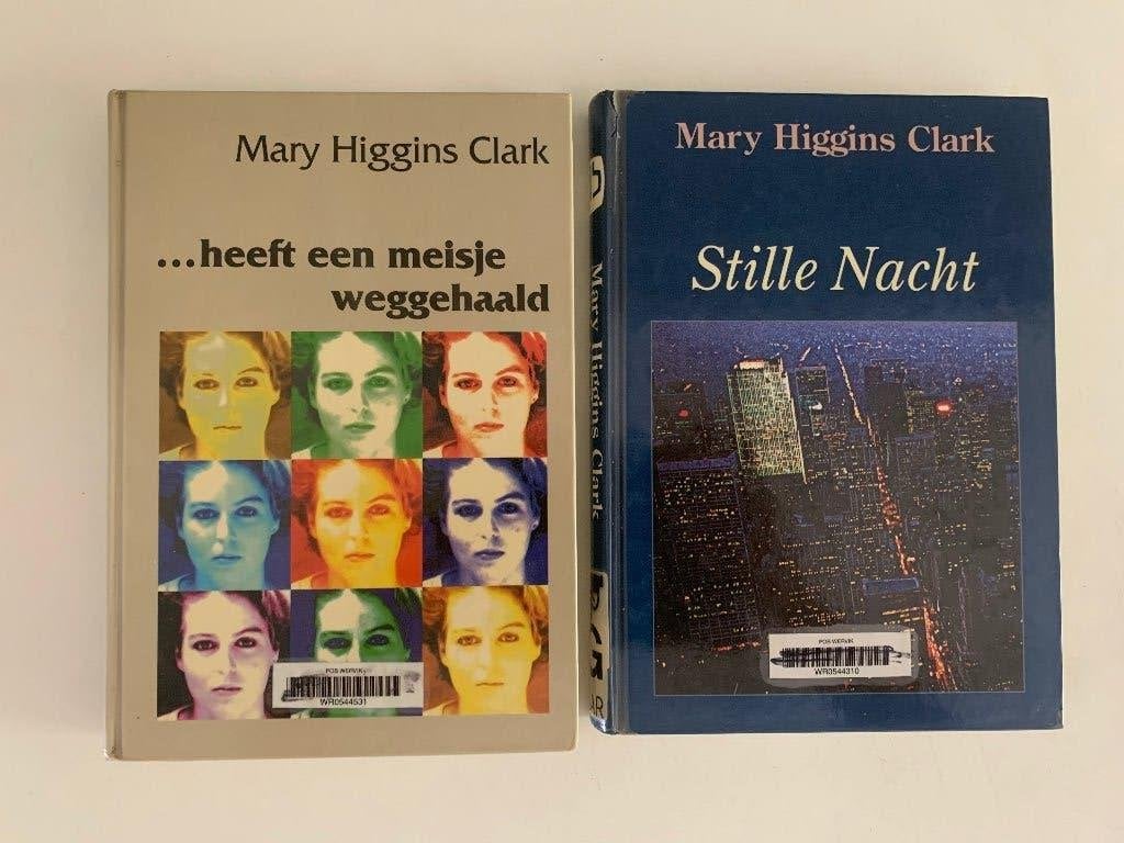 2 x Mary Higgins Clark, Grote letter bibliotheek, Enlèvement ou Envoi, Utilisé