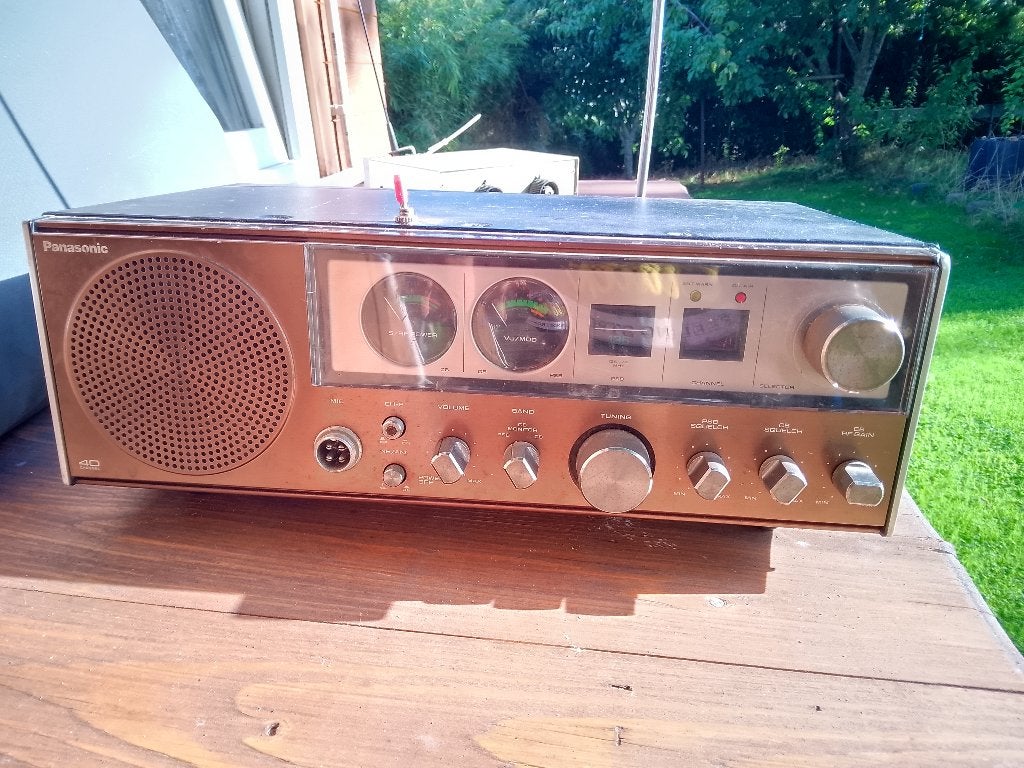 Panasonic 40 Channel, Télécoms, Enlèvement ou Envoi, Utilisé, Émetteur et Récepteur
