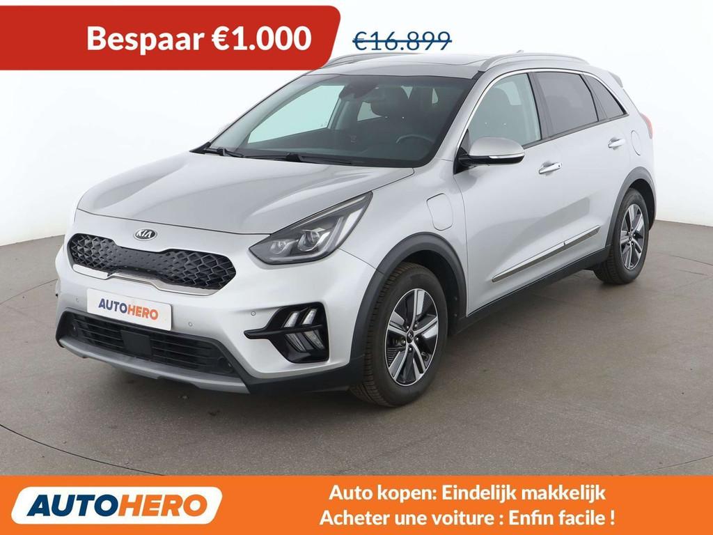 Kia Niro 1.6 Plug-in Hybrid Spirit (automatique), Cuir, Argent ou Gris, Cruise Control, Euro 6