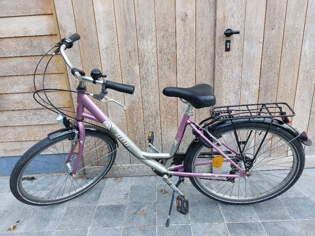 Fiets BNB meisjes 26 inch, Gebruikt, Velgrem, BNB Bike, Handrem
