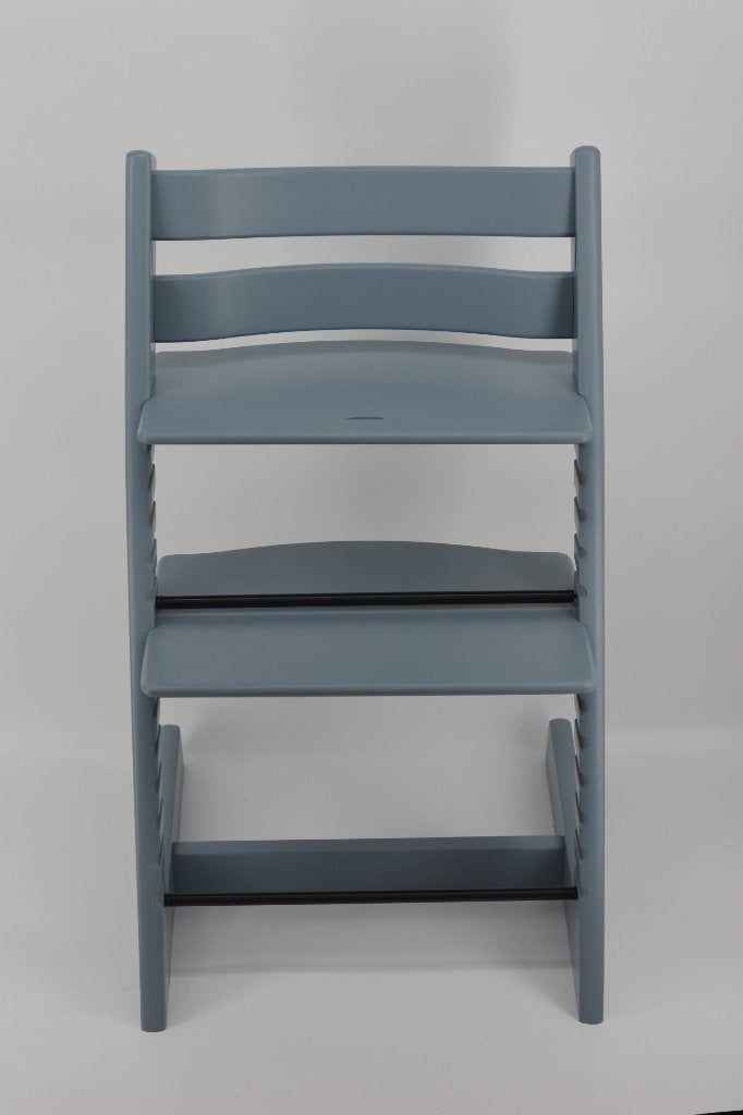 Stokke Tripp Trapp Denim Drift — Chaise Tripp Trapp, Enfants & Bébés, Envoi, Utilisé, Chaise évolutive, Coulissant