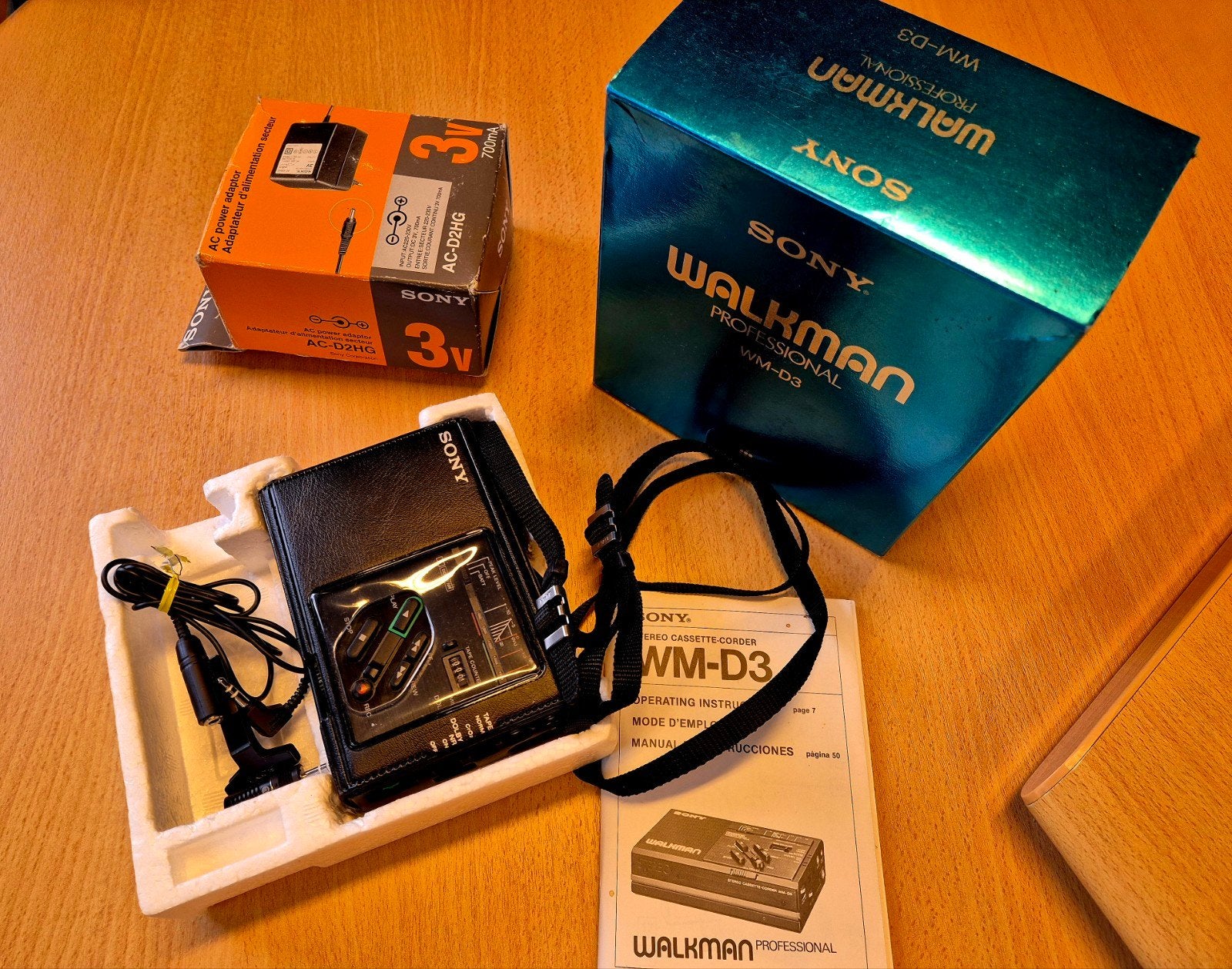 Collector ! Sony Walkman Professional WM-D3, Enlèvement ou Envoi