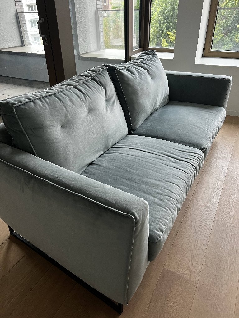 Salon Virginia 2 et 3 places, Maison & Meubles, Enlèvement, Comme neuf, Tissus, Modern/Scandinavisch