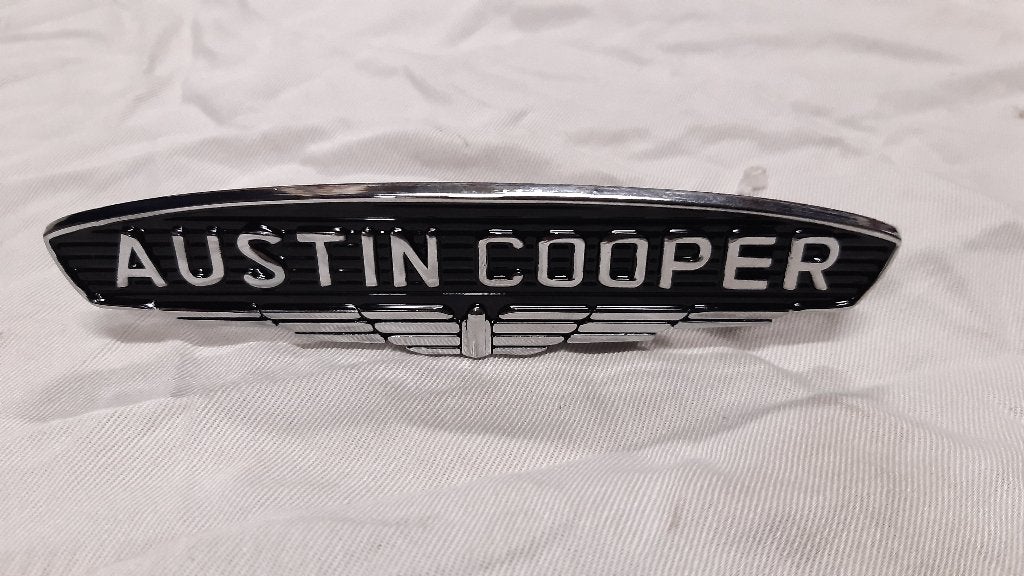 insigne et emblème « Austin Cooper » MK1 Classic Mini, Neuf, Mini, Enlèvement, Capot moteur