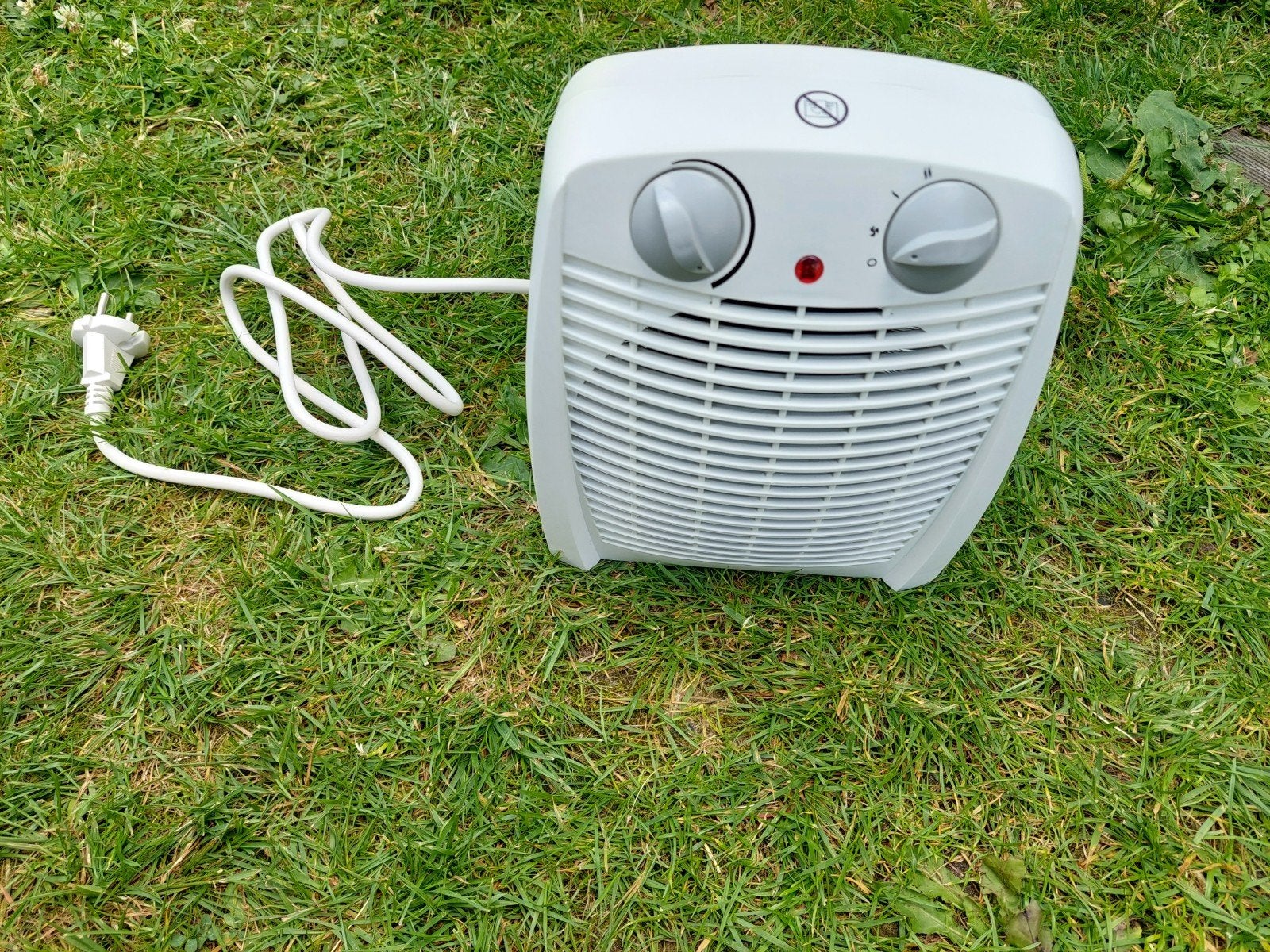 Warmelucht ventilator - warmteblazer, Doe-het-zelf en Bouw, Verwarming en Radiatoren, Ophalen, Zo goed als nieuw, 800 watt of meer