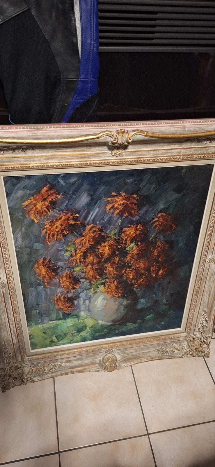 schilderij 70x90 cm, Antiek en Kunst, Ophalen