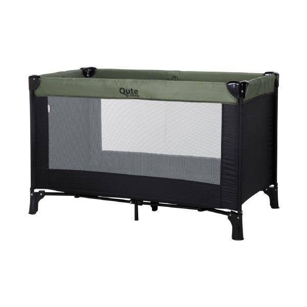 Qute reisbedje voor baby + matras/matrasbeschermer, Ophalen, Matras
